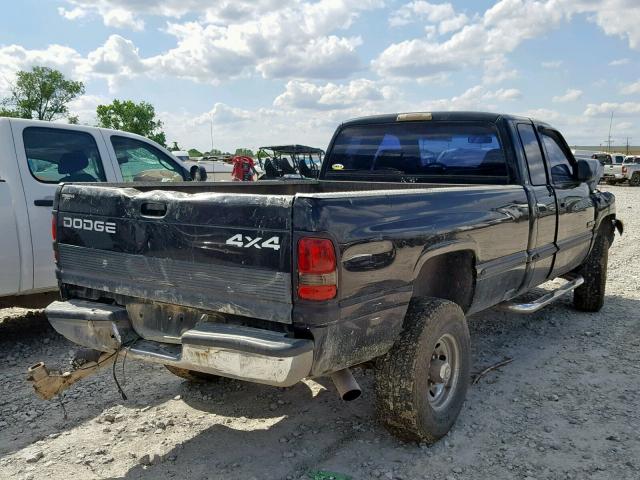 3B7KF2365XG218427 - 1999 DODGE RAM 2500 BLACK photo 4