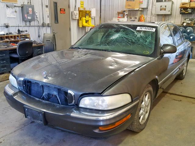 1G4CW54K224236743 - 2002 BUICK PARK AVENU GRAY photo 2