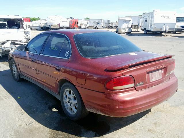 1G3WH52H71F204313 - 2001 OLDSMOBILE INTRIGUE G RED photo 3