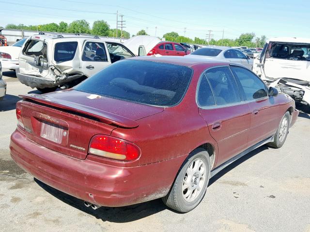 1G3WH52H71F204313 - 2001 OLDSMOBILE INTRIGUE G RED photo 4