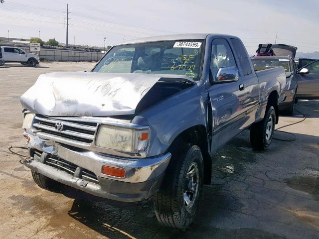 JT4UN22D0W0055037 - 1998 TOYOTA T100 XTRAC BLUE photo 2