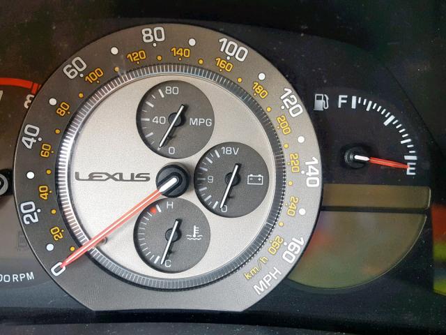 JTHBD182110023067 - 2001 LEXUS IS 300 GRAY photo 8