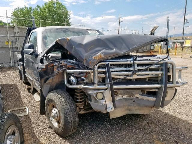 3B7KF23C22M304245 - 2002 DODGE RAM 2500 GRAY photo 1