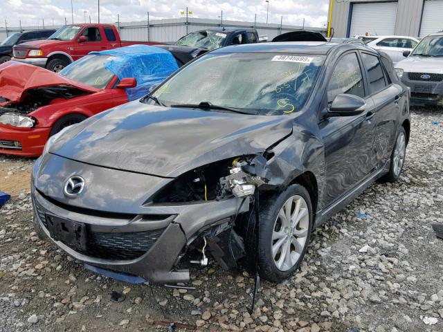 JM1BL1H59A1131140 - 2010 MAZDA 3 S GRAY photo 2