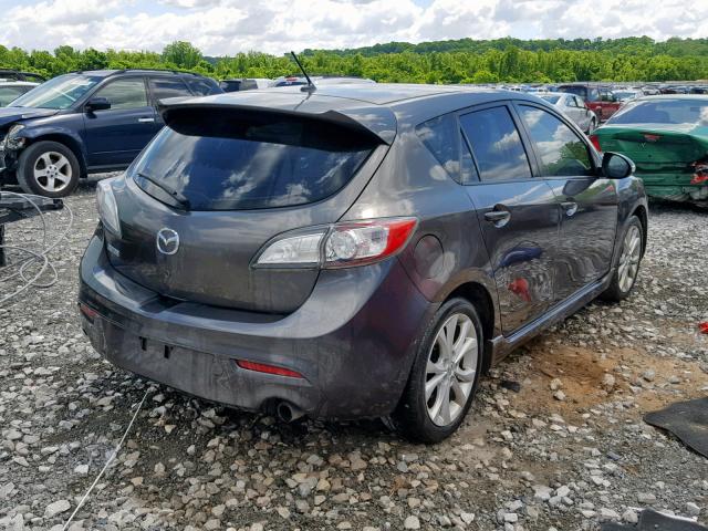 JM1BL1H59A1131140 - 2010 MAZDA 3 S GRAY photo 4