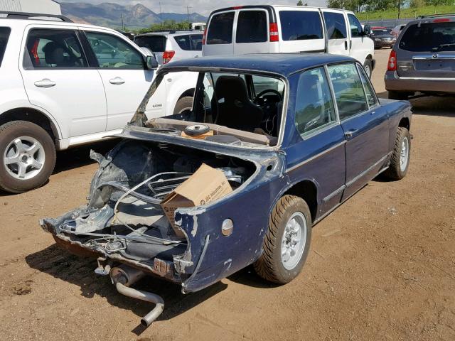 2581715 - 1972 BMW 2002 BLUE photo 4