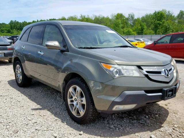 2HNYD28207H517923 - 2007 ACURA MDX CHARCOAL photo 1