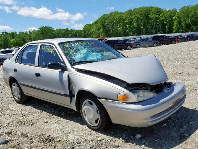 1Y1SK52852Z412346 - 2002 CHEVROLET GEO PRIZM SILVER photo 1