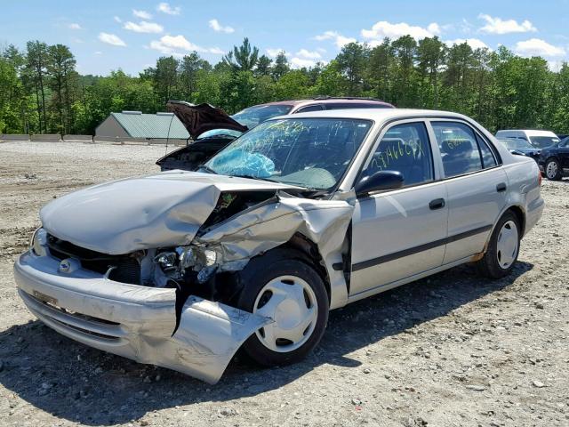 1Y1SK52852Z412346 - 2002 CHEVROLET GEO PRIZM SILVER photo 2