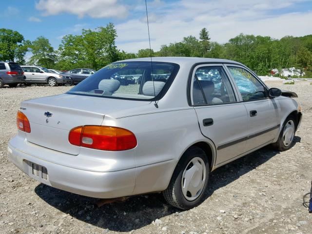 1Y1SK52852Z412346 - 2002 CHEVROLET GEO PRIZM SILVER photo 4