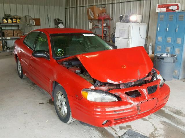 1G2NF52E82C294750 - 2002 PONTIAC GRAND AM S RED photo 1