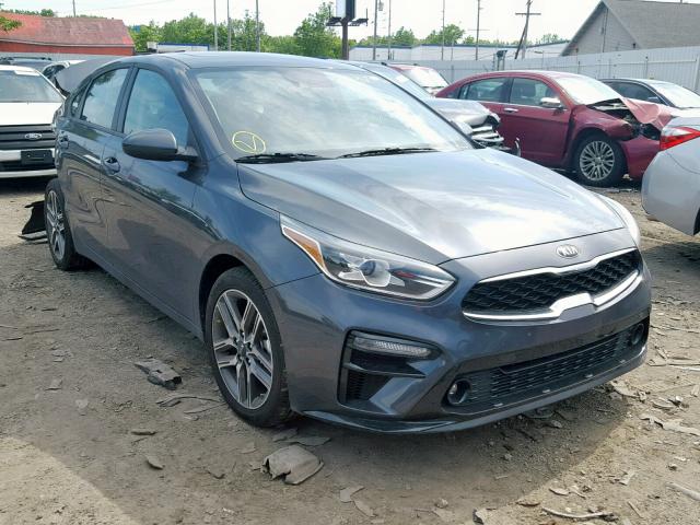 3KPF34AD7KE013347 - 2019 KIA FORTE GT L CHARCOAL photo 1