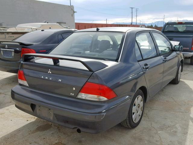 JA3AJ26E23U115629 - 2003 MITSUBISHI LANCER ES GRAY photo 4