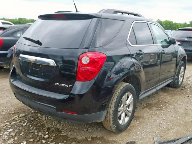 2GNALDEK3C6381794 - 2012 CHEVROLET EQUINOX LT BLACK photo 4