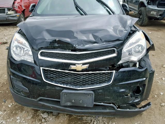 2GNALDEK3C6381794 - 2012 CHEVROLET EQUINOX LT BLACK photo 7