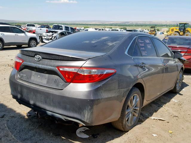 4T1BF1FK0GU227127 - 2016 TOYOTA CAMRY LE GRAY photo 4