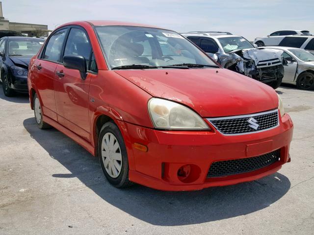 JS2RA62S875355054 - 2007 SUZUKI AERIO RED photo 1