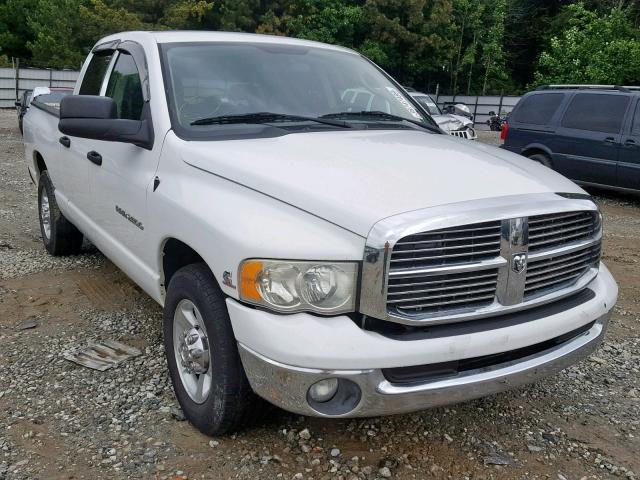 3D7KA28C94G272408 - 2004 DODGE RAM 2500 S WHITE photo 1