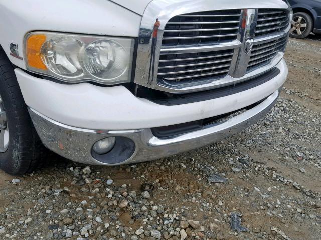 3D7KA28C94G272408 - 2004 DODGE RAM 2500 S WHITE photo 9