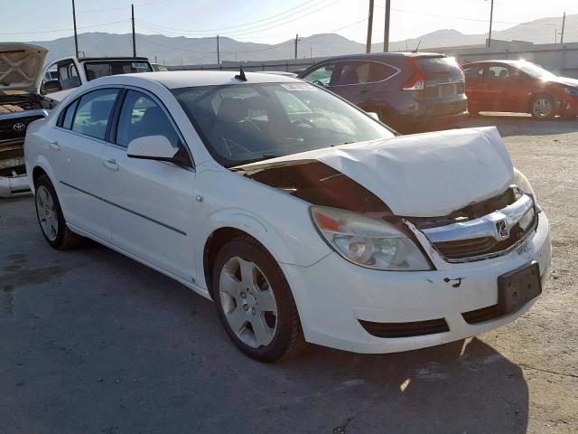 1G8ZS57N08F193415 - 2008 SATURN AURA XE WHITE photo 1