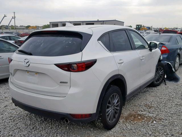 JM3KFBCM1K0500552 - 2019 MAZDA CX-5 TOURI WHITE photo 4