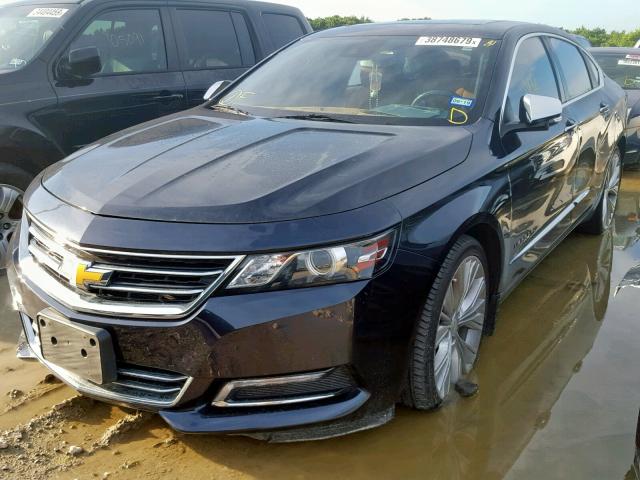 2G1155S32E9310523 - 2014 CHEVROLET IMPALA LTZ BLACK photo 2