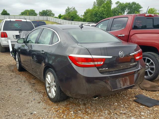 1G4PP5SK1D4124780 - 2013 BUICK VERANO BROWN photo 3