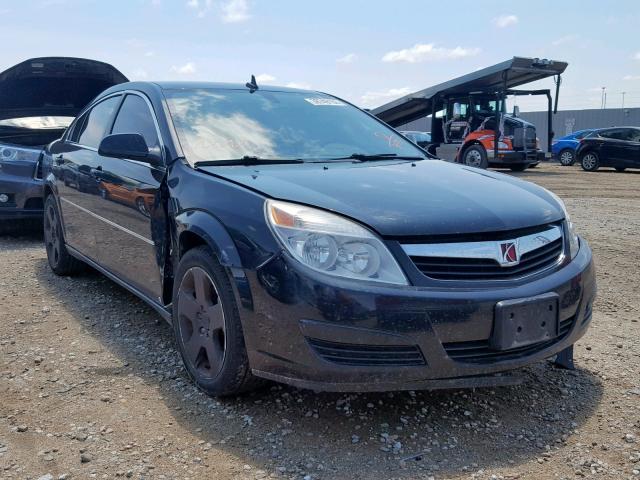 1G8ZS57B68F273551 - 2008 SATURN AURA XE BLACK photo 1