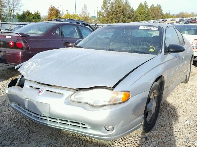 2G1WX15K129241301 - 2002 CHEVROLET MONTE CARL SILVER photo 2