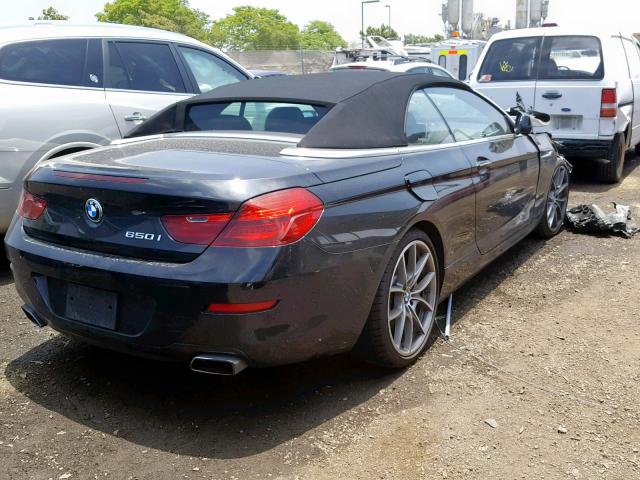 WBALZ3C59CDL71972 - 2012 BMW 650 I BLACK photo 4