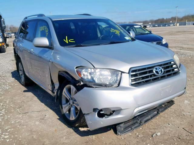 JTEES43AX82083735 - 2008 TOYOTA HIGHLANDER SILVER photo 1