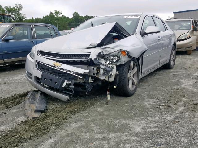 1G1ZC5EU5CF351889 - 2012 CHEVROLET MALIBU 1LT 银色 照片 2