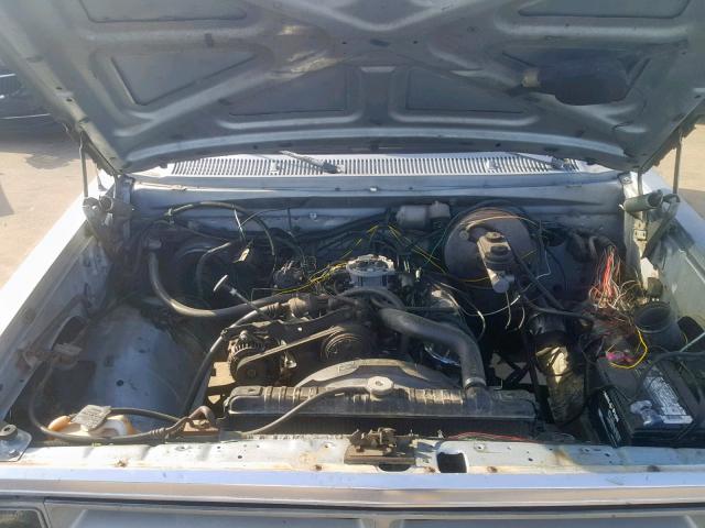 3B4GE07Y7KM919728 - 1989 DODGE RAMCHARGER SILVER photo 7