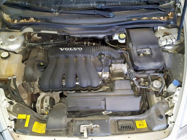 YV1MS382162151214 - 2006 VOLVO S40 2.4I SILVER photo 7