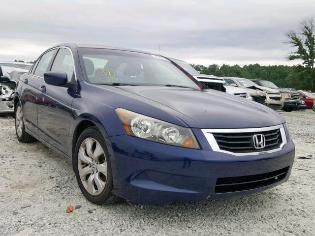 1HGCP26838A044762 - 2008 HONDA ACCORD EXL BLUE photo 1