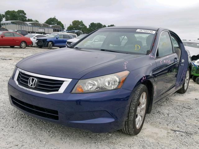 1HGCP26838A044762 - 2008 HONDA ACCORD EXL BLUE photo 2