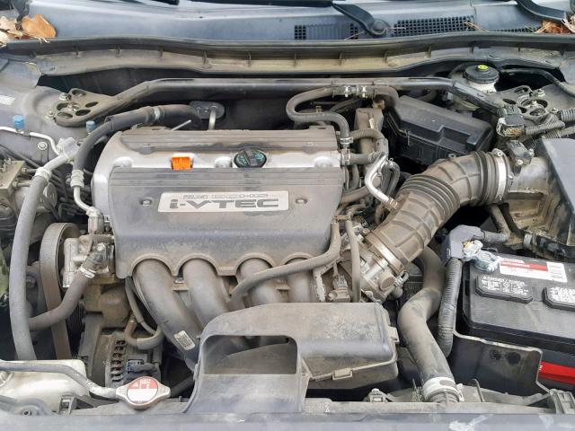 1HGCP26838A044762 - 2008 HONDA ACCORD EXL BLUE photo 7