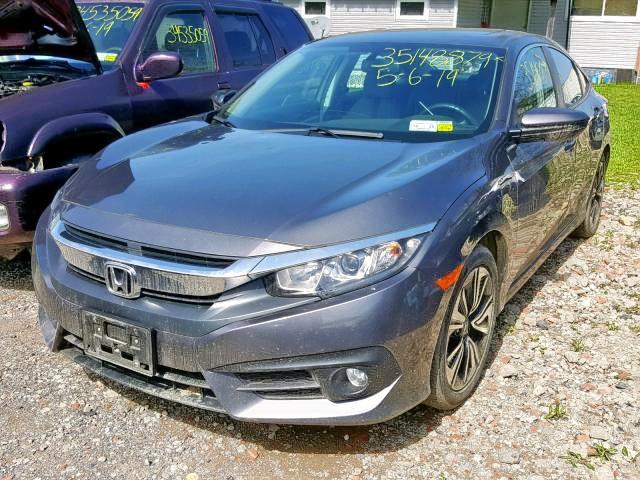 19XFC1F74GE221209 - 2016 HONDA CIVIC EXL GRAY photo 2