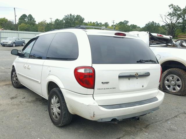 2A4GP54L76R714597 - 2006 CHRYSLER TOWN & COU WHITE photo 3