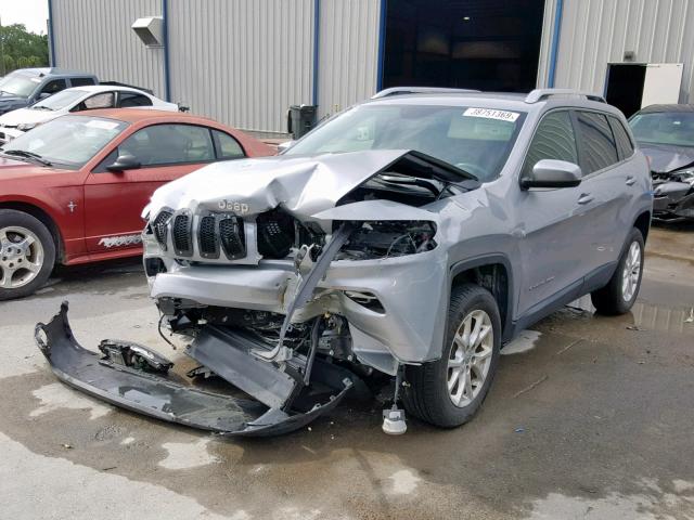 1C4PJLCB0EW162905 - 2014 JEEP CHEROKEE L GRAY photo 2