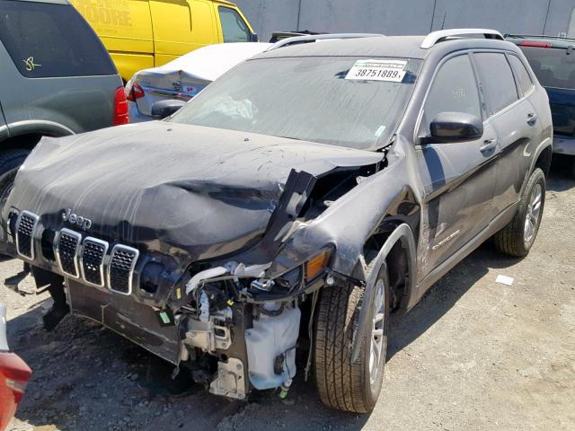 1C4PJMLB8KD314359 - 2019 JEEP CHEROKEE L GRAY photo 2