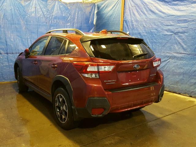 JF2GTADC7J8326804 - 2018 SUBARU CROSSTREK RED photo 3