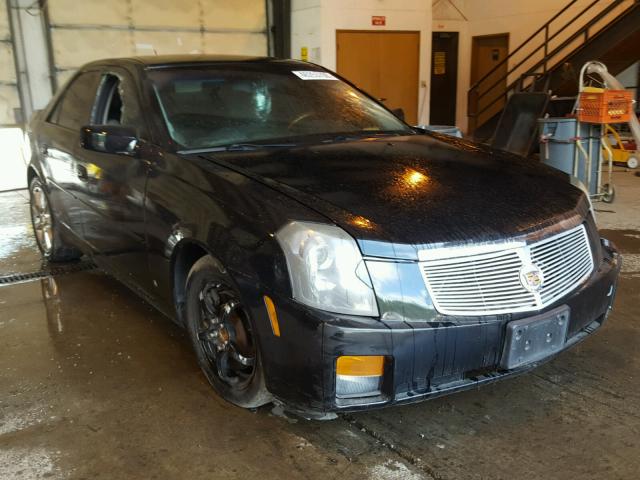 1G6DP577360160110 - 2006 CADILLAC CTS HI FEA BLACK photo 1