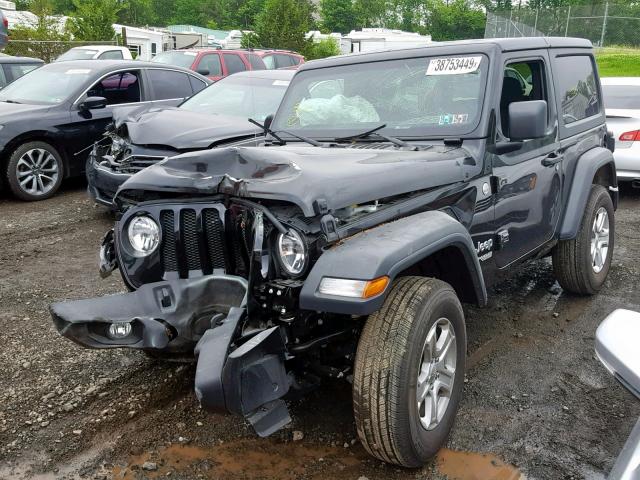 1C4GJXAG7KW533642 - 2019 JEEP WRANGLER S BLACK photo 2