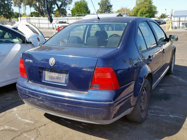 3VWRK69M42M118091 - 2002 VOLKSWAGEN JETTA GL BLUE photo 4