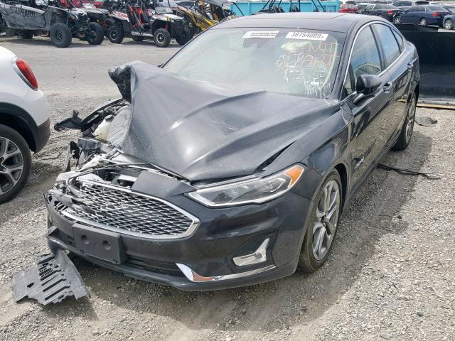 3FA6P0RU2KR105224 - 2019 FORD FUSION TIT BLACK photo 2