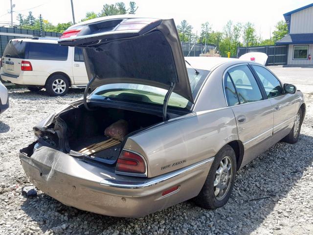 1G4CW54KX44113758 - 2004 BUICK PARK AVENU BEIGE photo 4