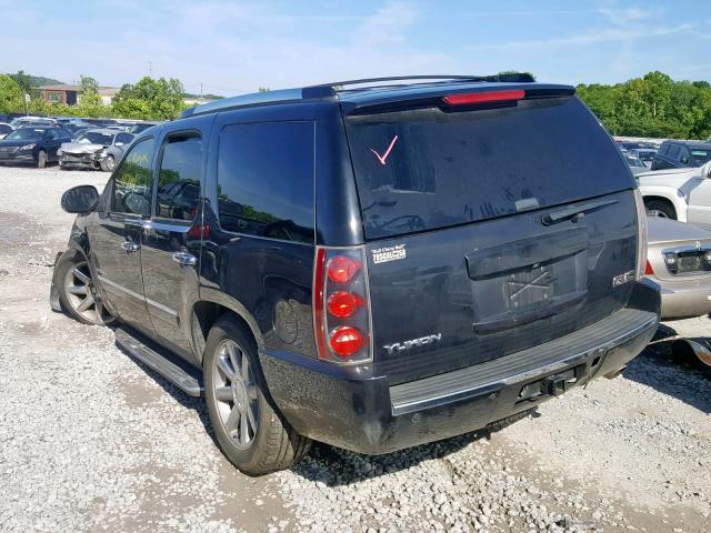 1GKS1EEF9DR229444 - 2013 GMC YUKON DENA BLACK photo 3