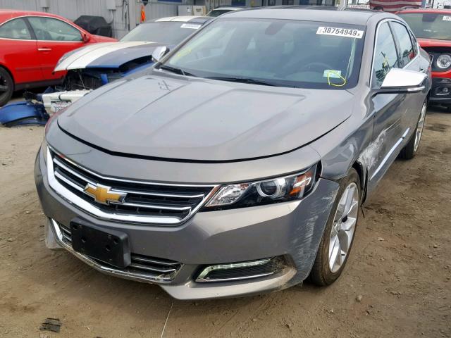 2G1105S36K9137860 - 2019 CHEVROLET IMPALA PRE ნაცრისფერი ფოტო 2