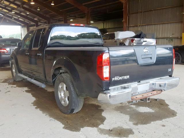 1N6AD09U18C403958 - 2008 NISSAN FRONTIER C BLACK photo 3